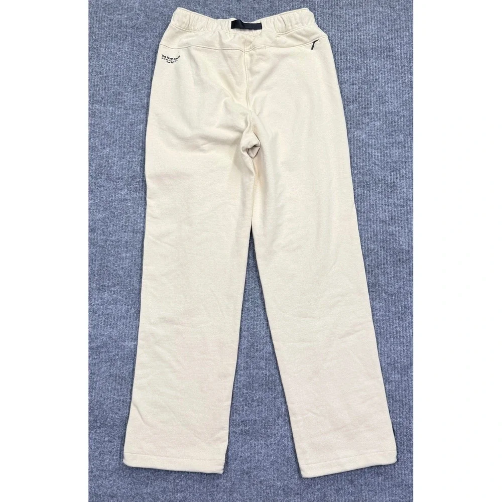 The North Face Men's AXYS Sweatpants Gravel Beige Small Belted Ankle Drawstrings